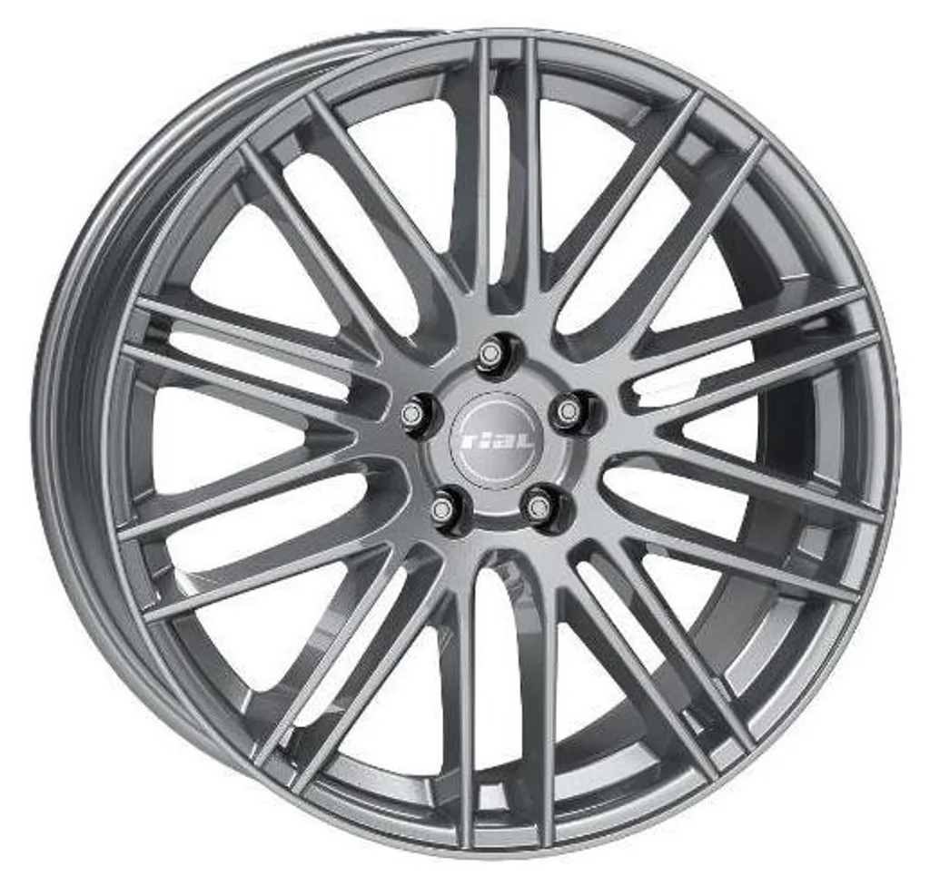 Jante Rial Kibo 19 pouces 19x8 5x112 ET40 Gris pour Berlines Allemandes
