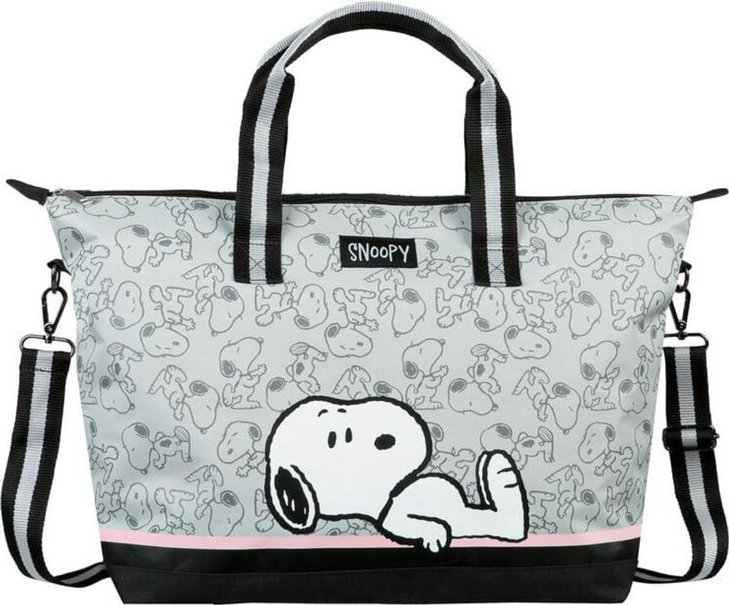 Borsa a tracolla Peanuts unisex Snoopy multicolore Standard Immagine del prodotto 