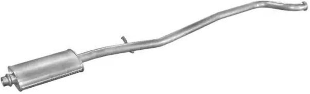 POLMO 19.100 Mittelschalldämpfer Schalldämpfer passend für PEUGEOT 406 (8B) 406 Break (8E/F)