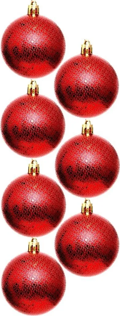 Lot de 35 boules de Noël 6 cm incassables pour décoration de fête - 20