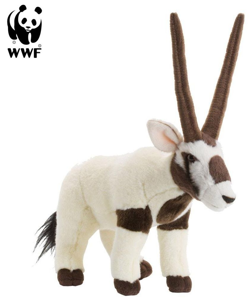 WWF - Peluche - Antilope Oryx (23 cm) peluche realistico Immagine del prodotto 