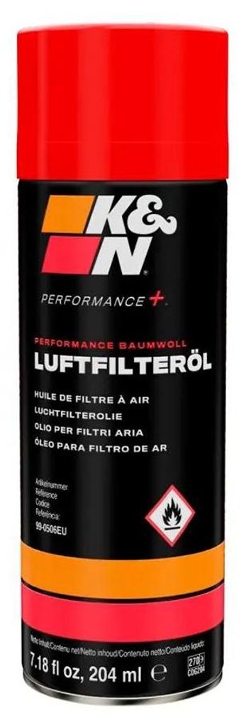 K+n 99-0506eu Ölfilter Rot  Rot One Size Produktbild 