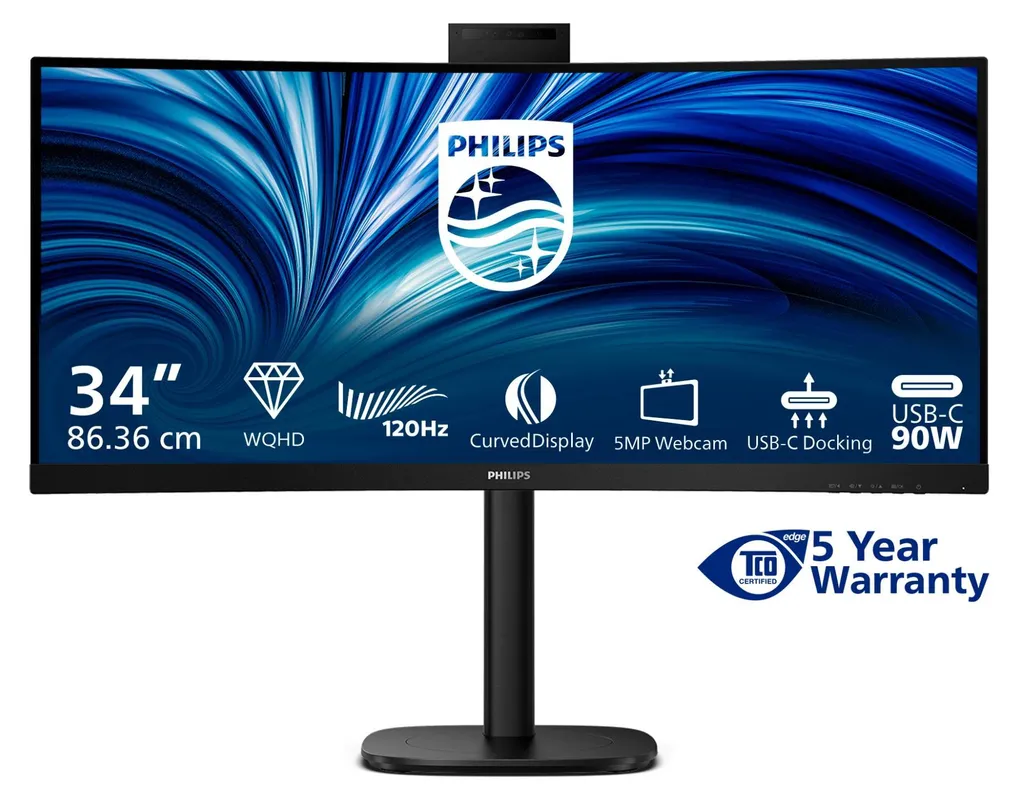 Écran PC Philips 34B2U3600CH de 34 pouces avec double port HDMI et DP