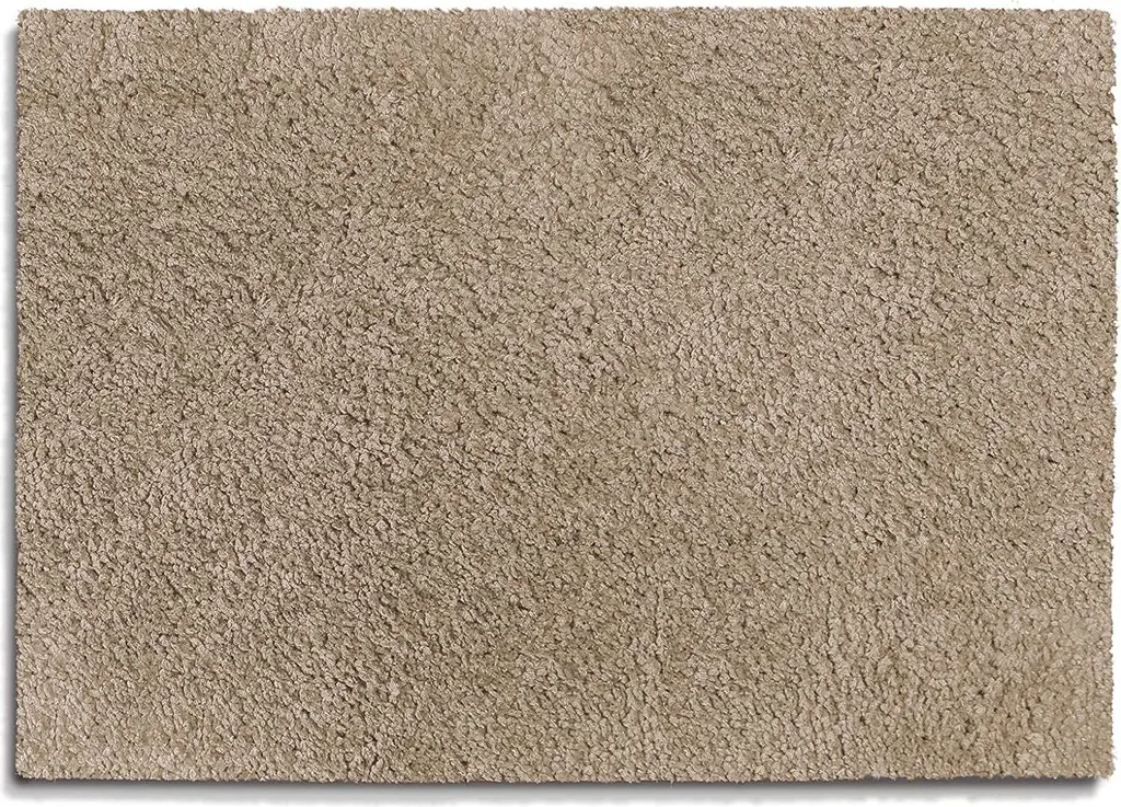 Tapis de bain moelleux Sky Soft Sand Beige 95 cm - Absorption max