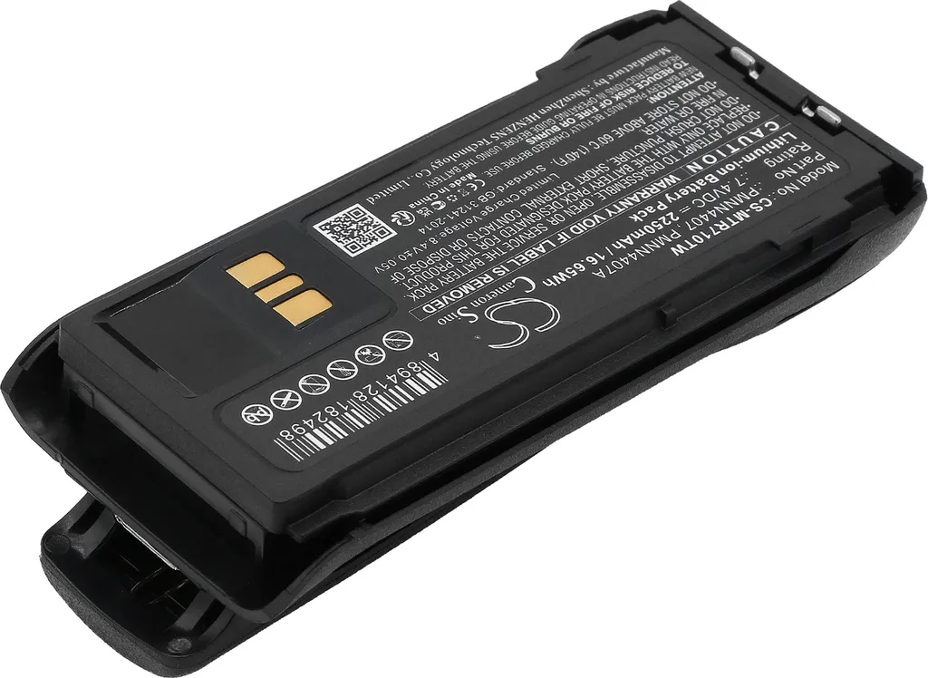 Batterie Radio pour Motorola R7 compatible PMNN4407A usage Professionnel