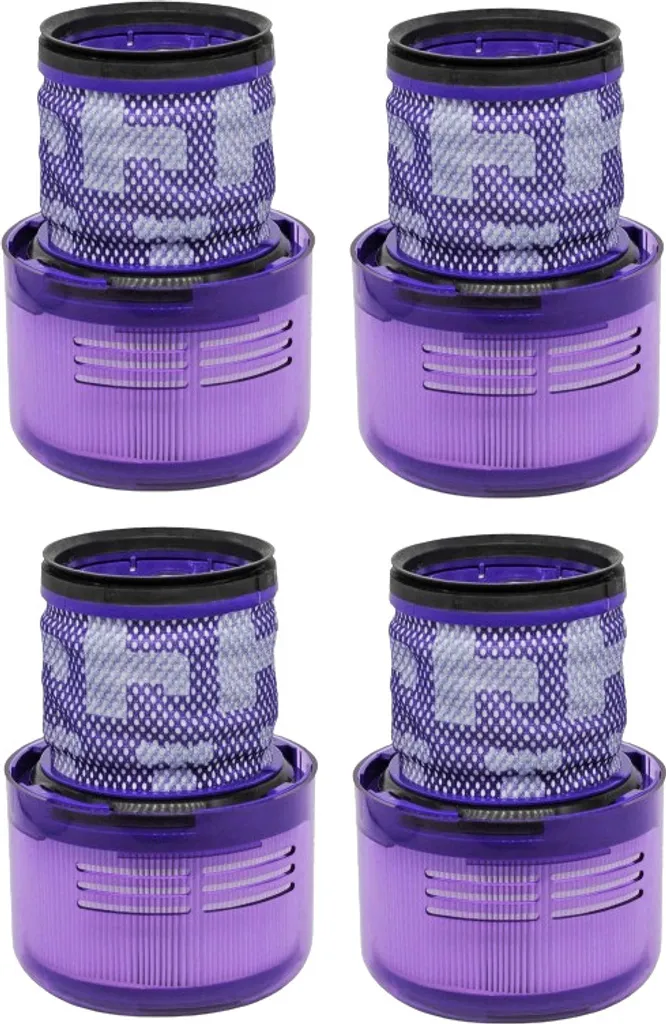 Filtre pour Aspirateur Dyson V11 Pack de 4 - Idéal pour Maison avec Animaux
