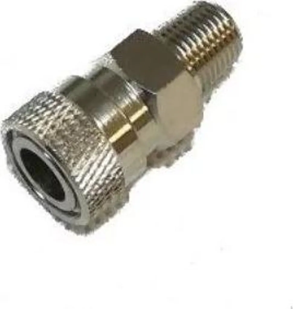 Embout de Charge PCP 8mm en Acier Inox pour Beeman Chief II 1/8 BSP