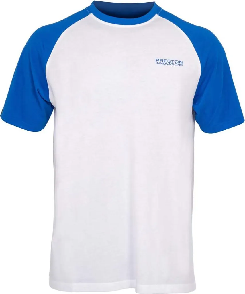 T-shirt Preston blanc léger XXXXL coupe raglan séchage rapide