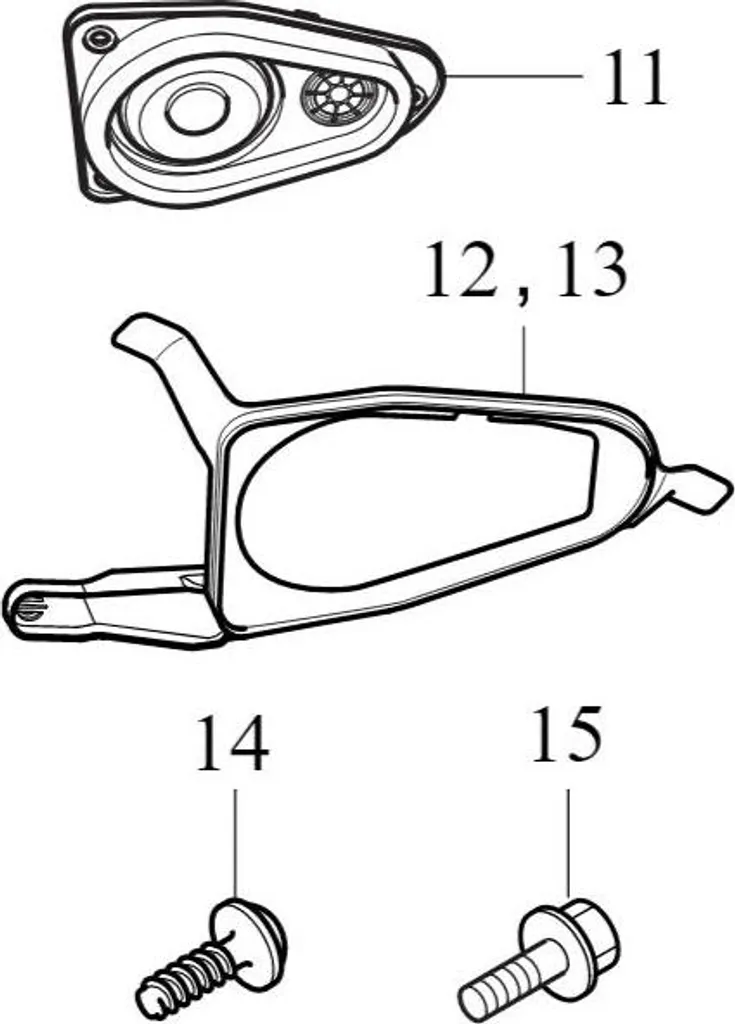 Support de Garniture de Toit Volvo XC60 V60 II pour Bowers Wilkins 31456821