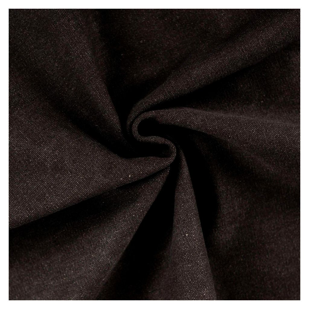 Gewachster Canvas-Stoff – Schwerer Waxed Canvas 480 g/m² – Vintage-Look, wasserabweisend, robust – Meterware ab 50 cm (schwarz)