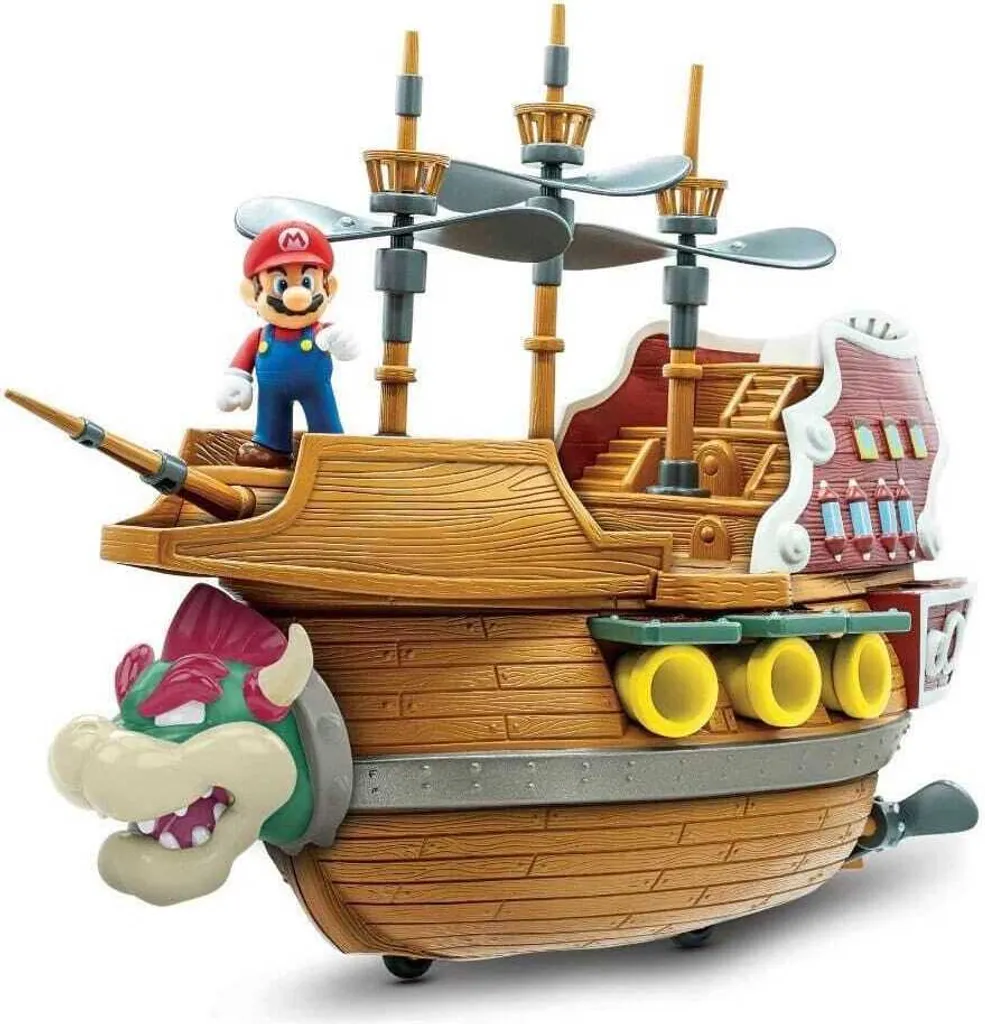 Dirigeable Bowser Super Mario avec Sons et Musiques - Jakks Pacific - 4