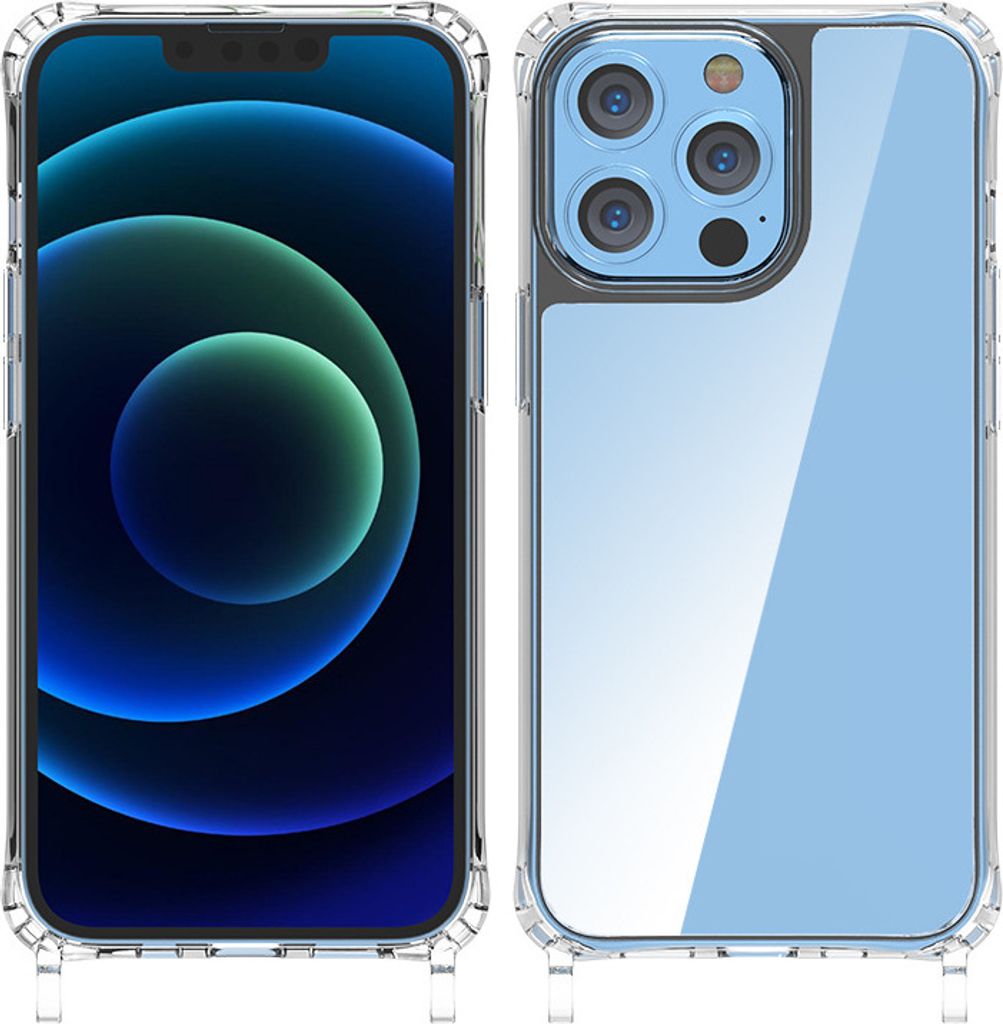 INF Klare Acryl-Handyhülle mit Umhängeband für Samsung Galaxy A-Serie Modell 4