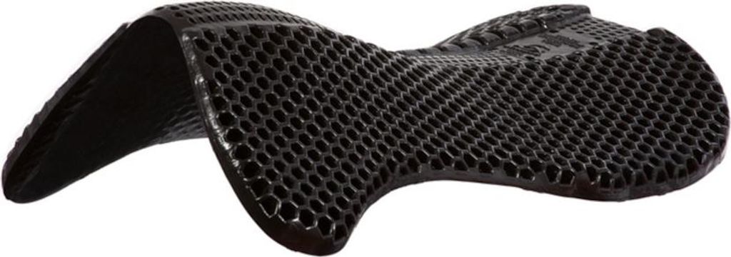 Acavallo Hexagonal Soft Gel Pad Wabenstruktur, Größe:onesize, Farbe:schwarz