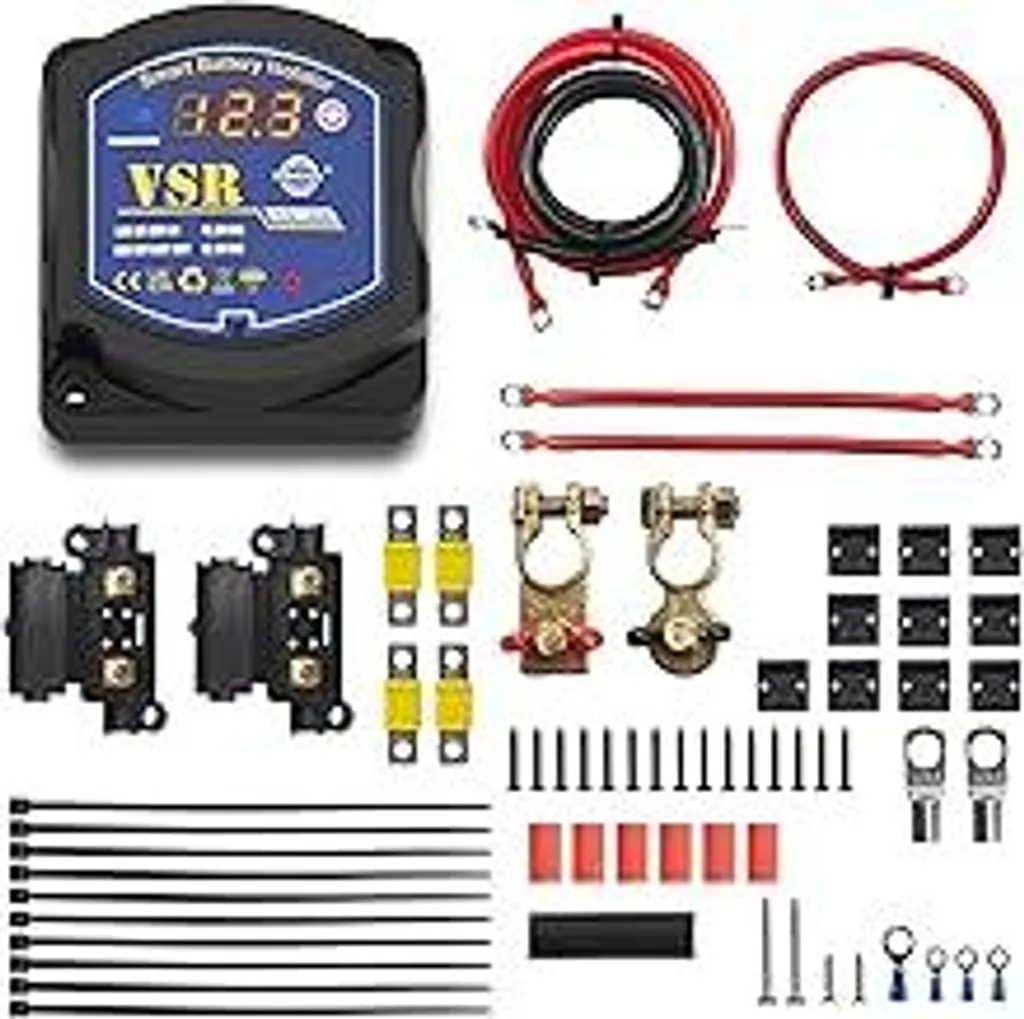 Isolatore Batteria Intelligente 12V 140A - Separatore VSR Camper