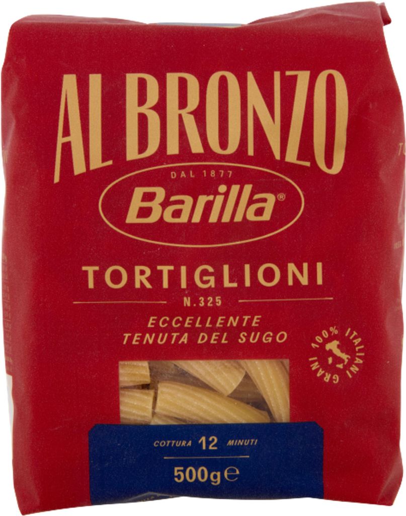 Makaron Tortiglioni Bronzo n. 325 500g - Barilla Zdjęcie produktu 