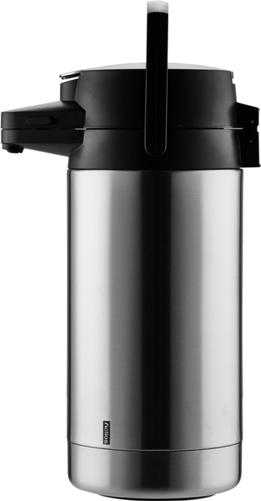 Helios Pump-Isolierkanne Coffeestation aus Edelstahl 3,5 l
