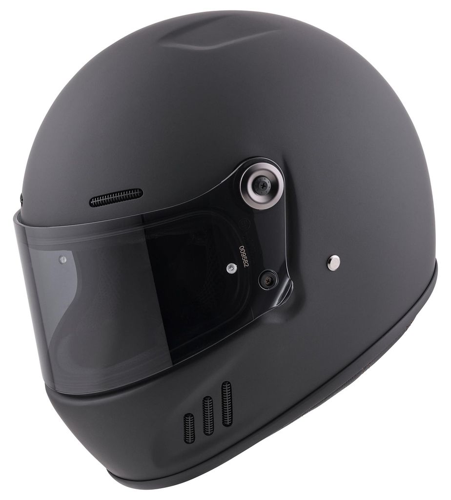 Peroz Tayi Integralhelm, schwarz matt, XS