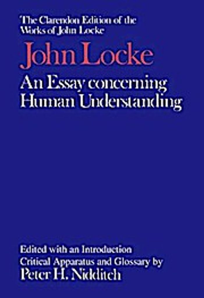 An Essay concerning Human Understanding