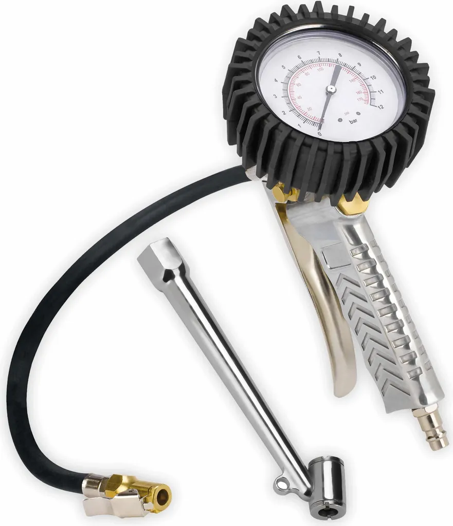Manometro Analogico Einhell 4133110 per Auto e Moto - Sicurezza Garantita