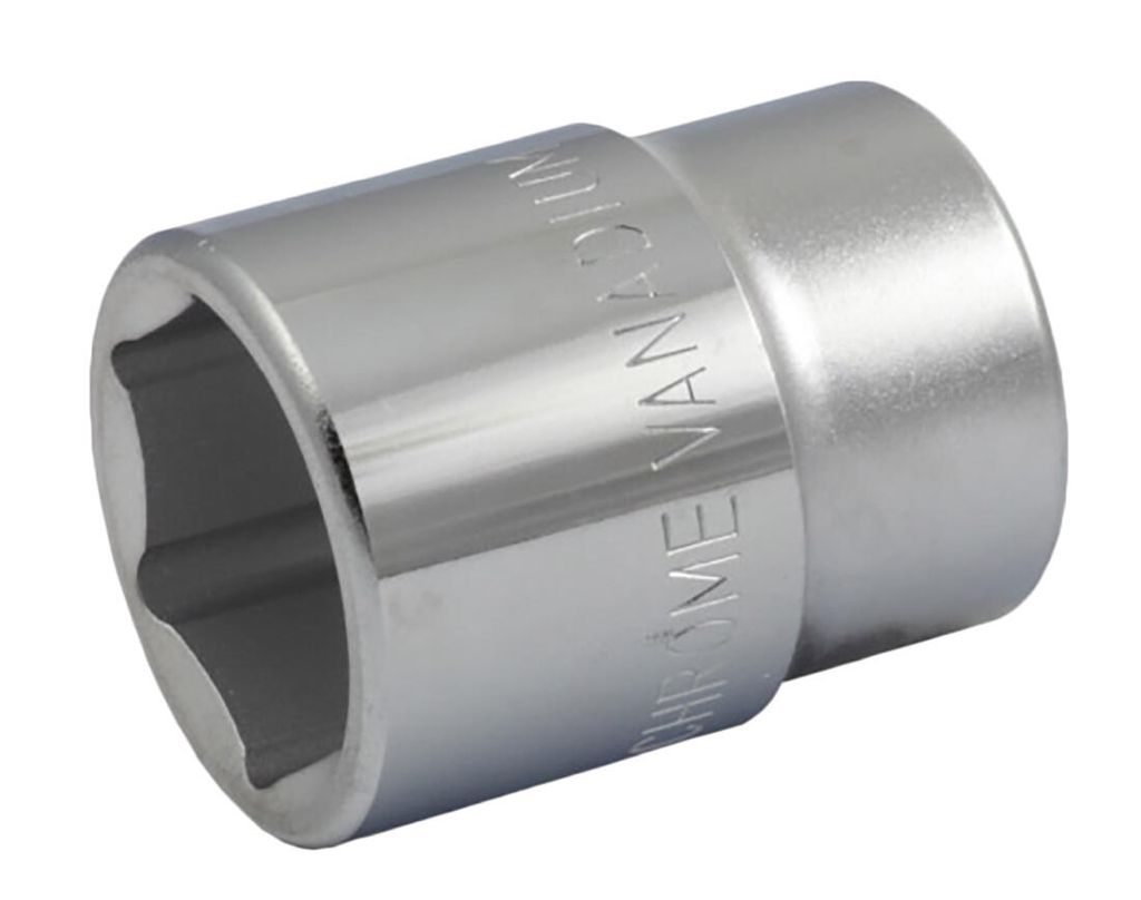 Steckschlüsseleinsatz 8 mm mit 1/2 Zoll Vierkant-Antrieb und Sechskantkopf für Ratschen