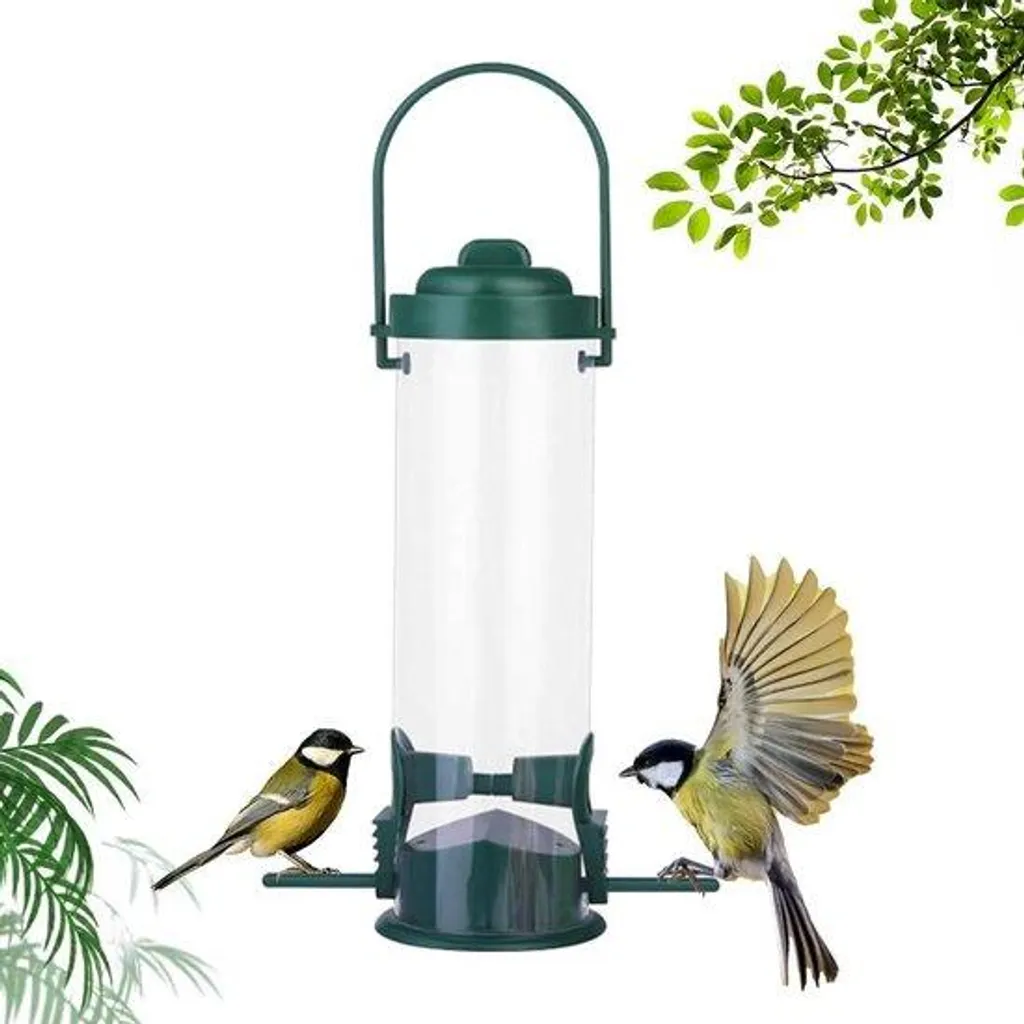Nichoir oiseaux transparent anti-pluie pour observation facile jardin