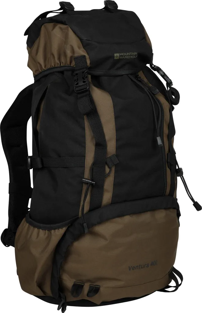 Sac à dos Ventura 40L MW1120 avec dos ventilé et poches multiples Kaki