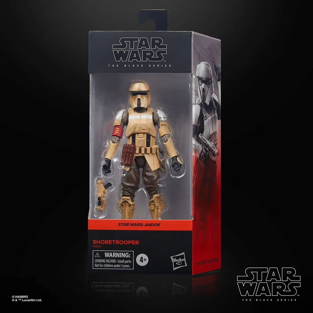 Figurine de collection Shoretrooper Star Wars Andor articulée 15cm - 6
