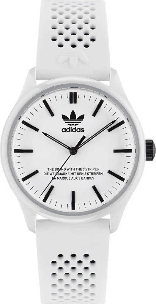Montre adidas Originals Code One Ceramic - Boîtier en Céramique Blanche