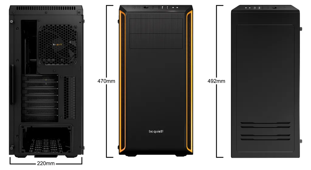 Boîtier PC Silencieux be quiet! Pure Base 600 pour Configuration Gaming
