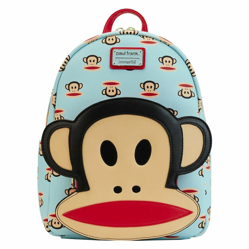 Loungefly Paul Frank Julius Mini Backpack Blue - Edizione Esclusiva