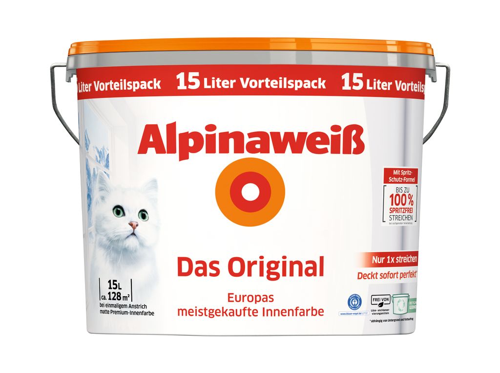Alpinaweiß Das Original 15 Liter matt