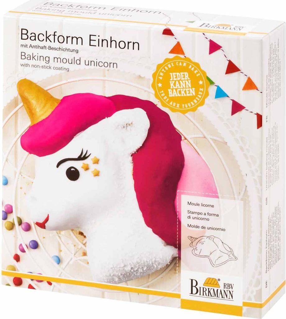 RBV Birkmann Unicorn, Forma na dort, Další, 1 l, Černá, 210 Obrázek produktu 