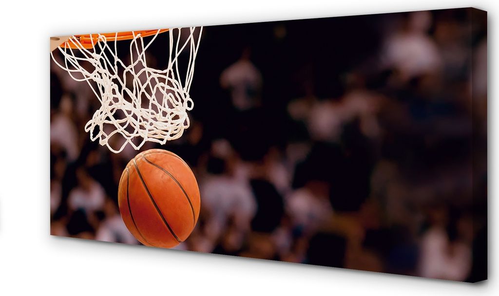 Leinwandbild 100x50 Wandkunst Basketball
