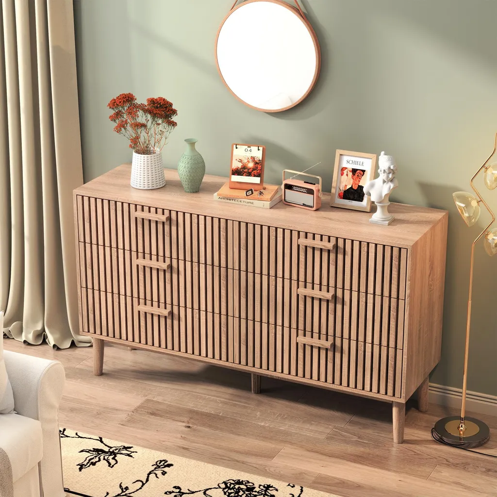 Cassettiera UnboxG 6 Cassetti - Mobile Salvaspazio Legno Offerta