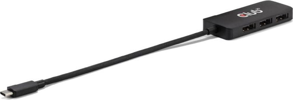 Club 3D USB TYPE-C TO TRIPLE DISPLAYPORT MST HUB 4K60HZ