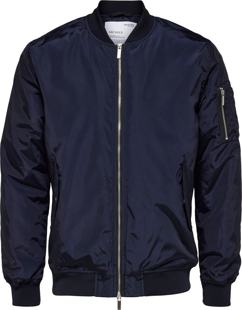 Selected Archive Bomber Jacket Blau - Große L