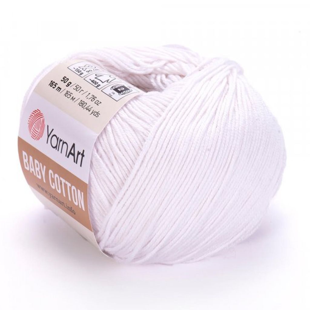 Baby-Baumwollgarn 10 x 50 g 400