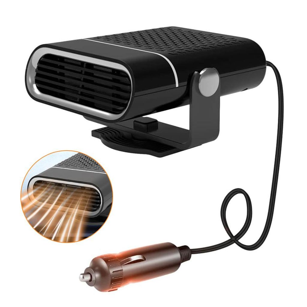 150W Auto Heizung und Ventilator 2 in 1 Auto Heizlüfter 12V KFZ Zusatzheizung Wärmer Autoheizung Scheibenenteiser