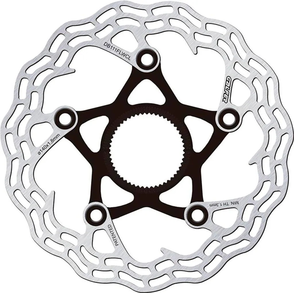 Disque Galfer Road Shark 140mm Argent - Ultra léger et Refroidissement
