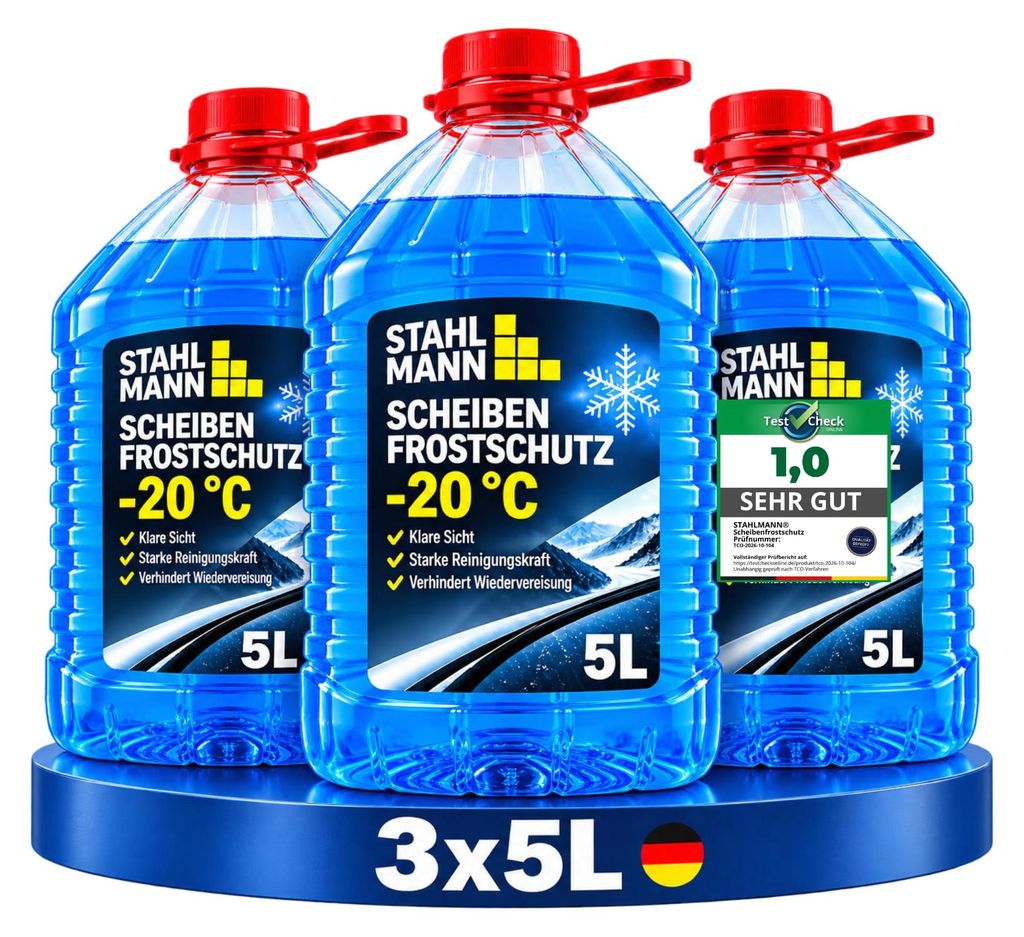 STAHLMANN® Scheibenfrostschutz -20°C [3x5 L] Produktbild 