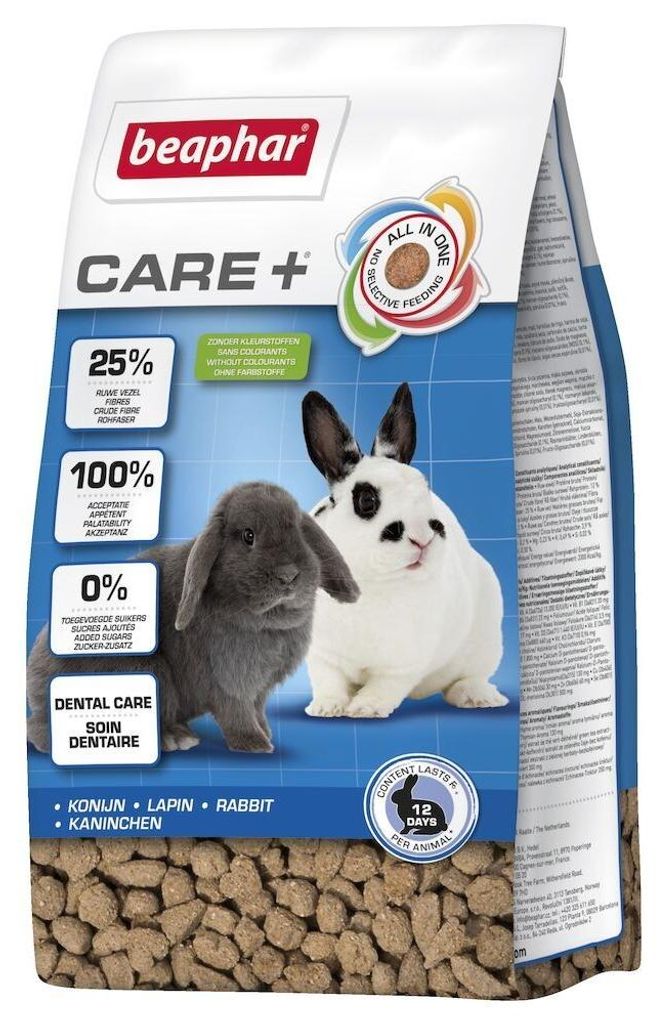 Kaninchenfutter - Care + - Beaphar Produktbild 