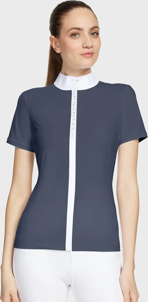 Tenue de Compétition Équestre Samshield Julia Manches Courtes en S