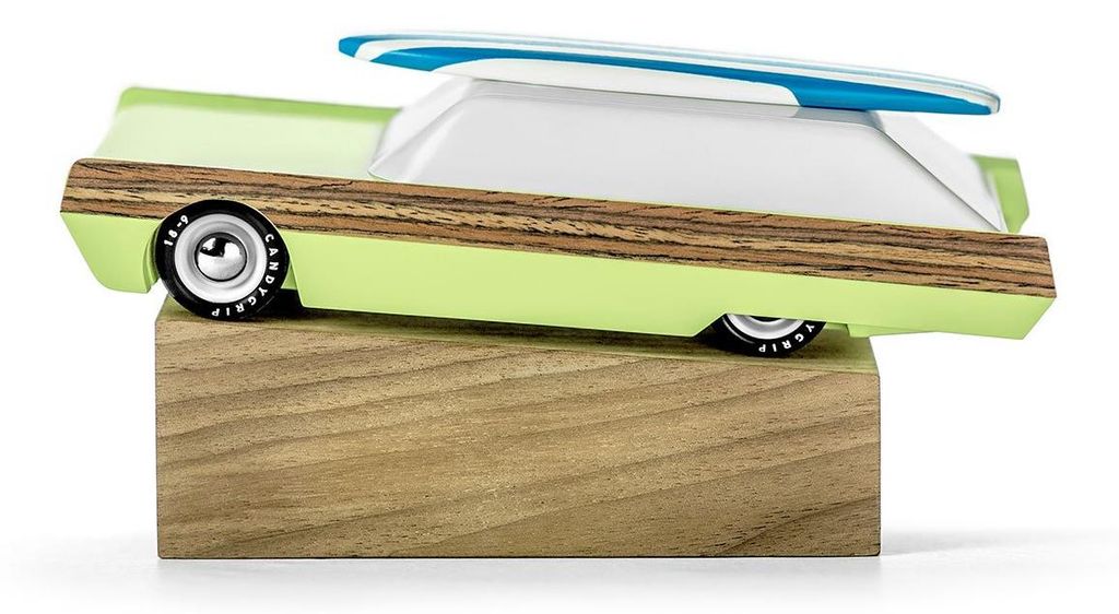 Candylab Holzspielzeugauto Surfin Griffin - Limited Edition Design