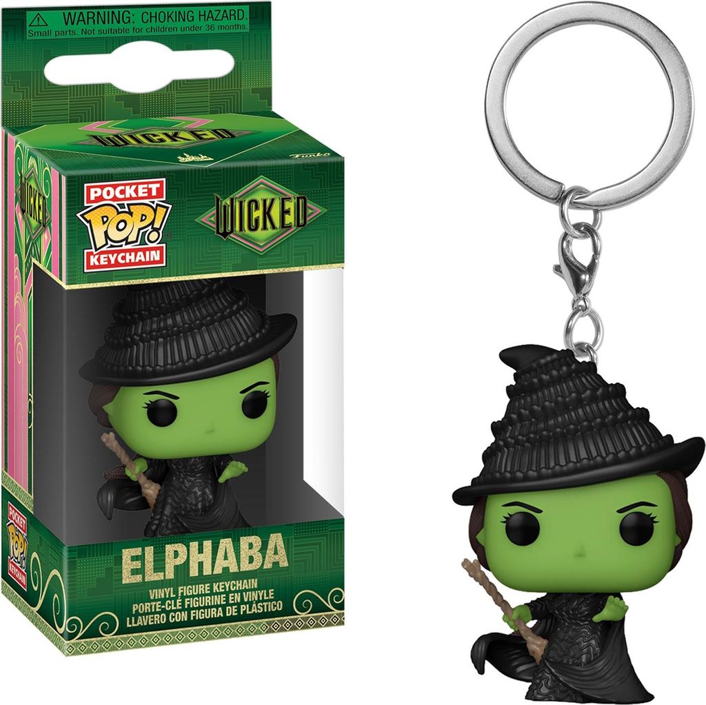 Wicked - Elphaba Schlüsselanhänger Funko Pocket POP! Produktbild 