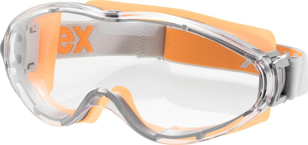 Uvex 9302245, Schutzbrille, Grau, Orange, Polycarbonat, 1 Produktbild 
