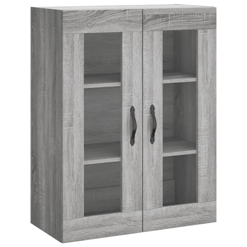 Mobile Sospeso SYFAX™ Grigio Sonoma 90cm - Legno Multistrato Design