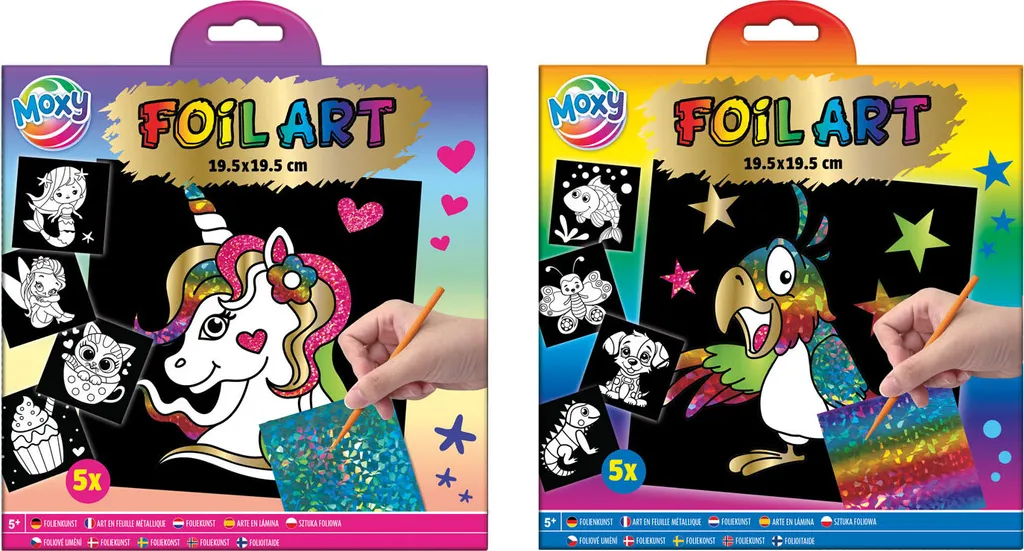 Kit di adesivi per pappagalli 5 fogli