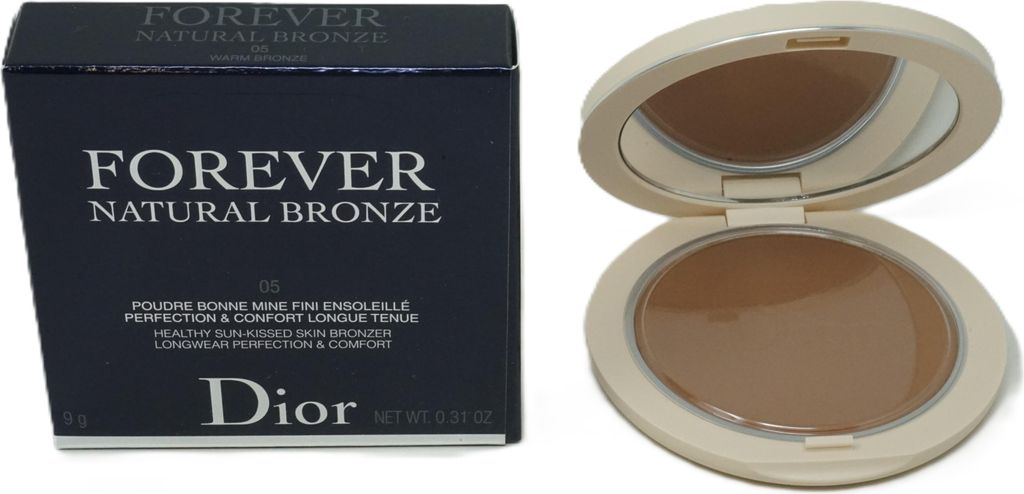 Dior Forever Natural Bronze, Jeder Hauttyp, Dunkle Haut, Gebräunte Haut, Warm Bronze, Gepresstes Puder, Bräunung, Natürlich/Natur, 9 g