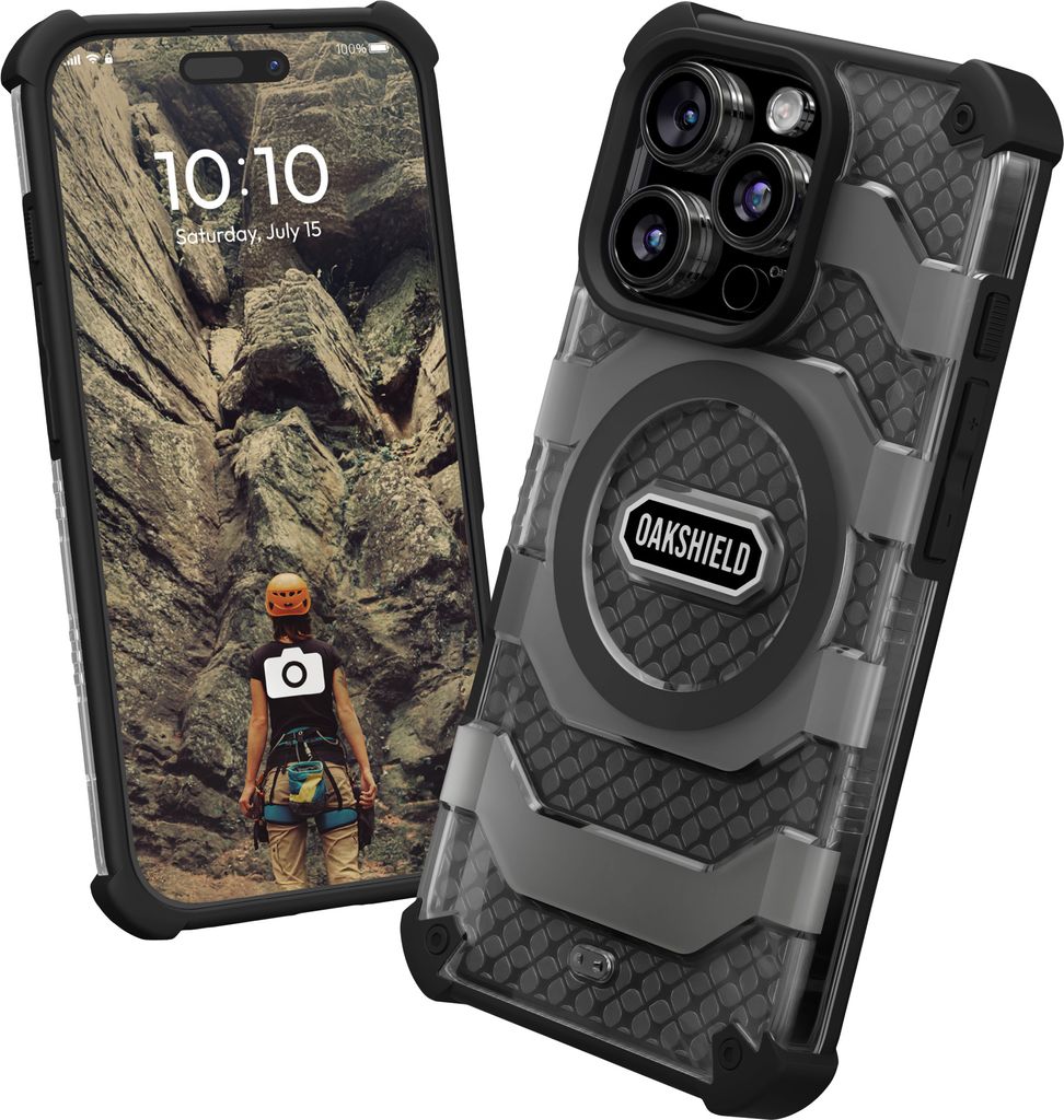 Oakshield Handyhülle kompatibel mit Iphone 16 Pro Hülle - Case kompatibel mit MagSafe-Zubehör - Iphone 16 Pro Schutzhülle mit Falltest nach