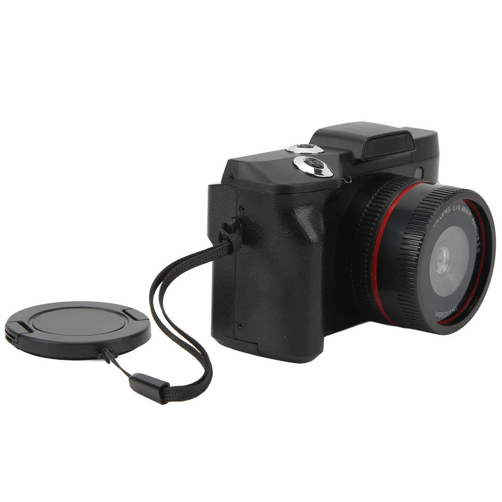 Caméra numérique de vlogging 16MP avec microphone intégré et zoom 16x